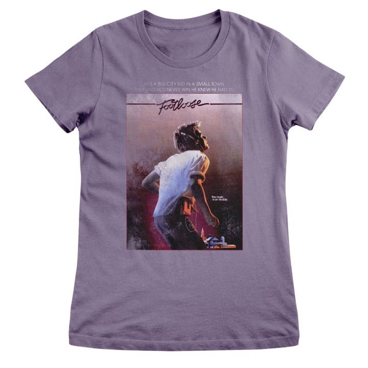 Footloose Vintage Filmplakat Girly T-Shirt für den Großhandel von Hybris Production AB