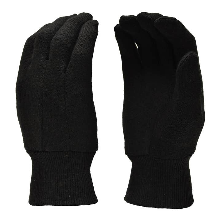 G & F Products - Wholesale Gloves - Unisex - Heavy Weight 9OZ. Brown Jersey Work Gloves, 12 pairs5