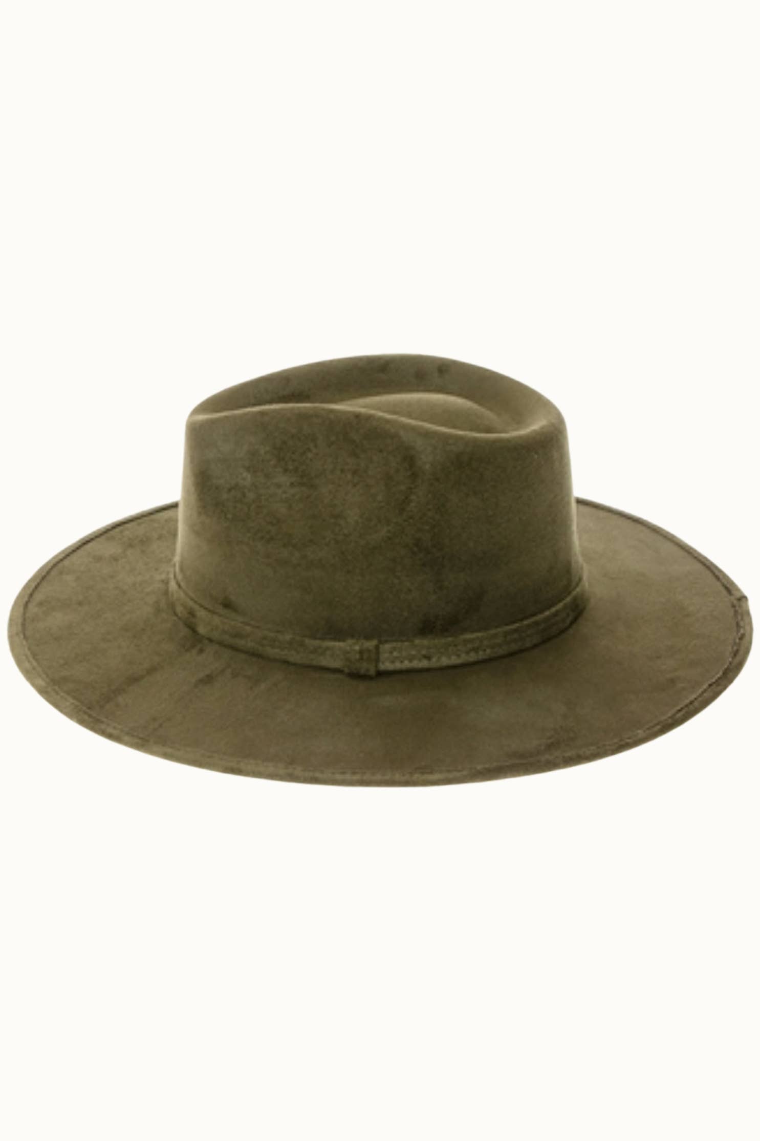 Olive & Pique – wholesale Fedora – Women’s – Vegan Suede Rancher Hat 3.5" Brim, Unisex, OSFM8