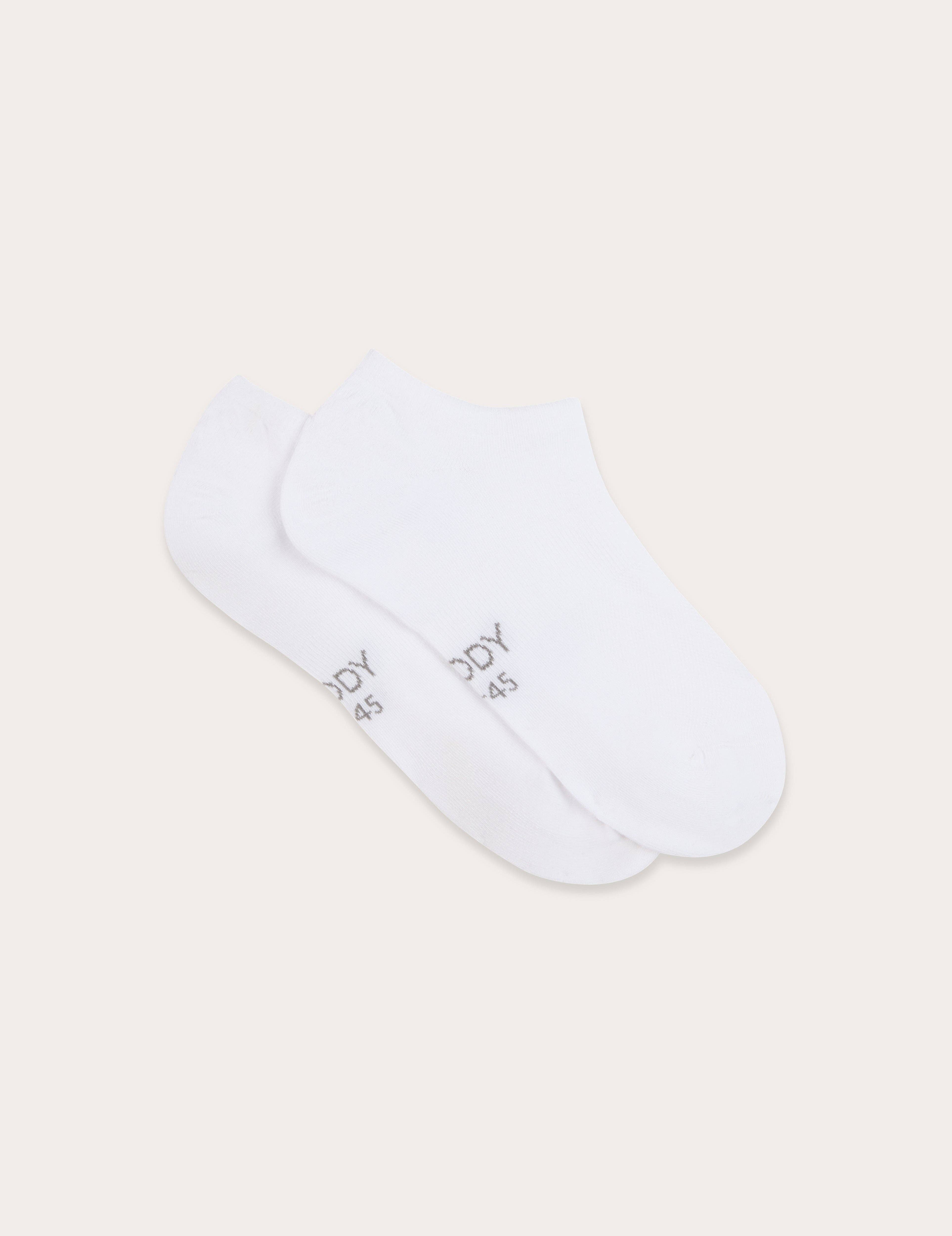 Blanc Chaussettes invisibles quotidiennes - Blanc en vente sur Faire0