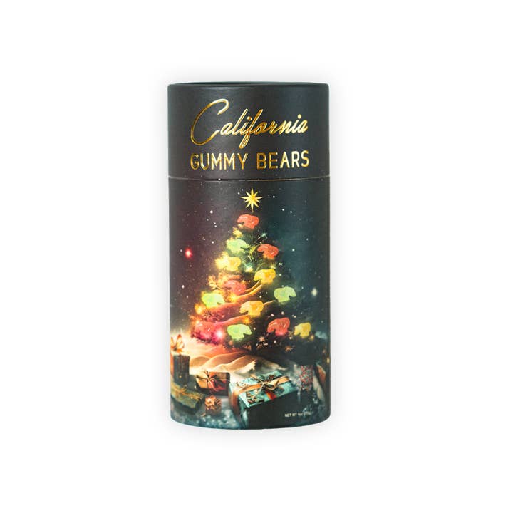 California Gummy Bears - Wholesale Gummy - HOLIDAY SOUR TREE-O - ORGANIC, VEGAN - CHRISTMAS GIFTS CANDY