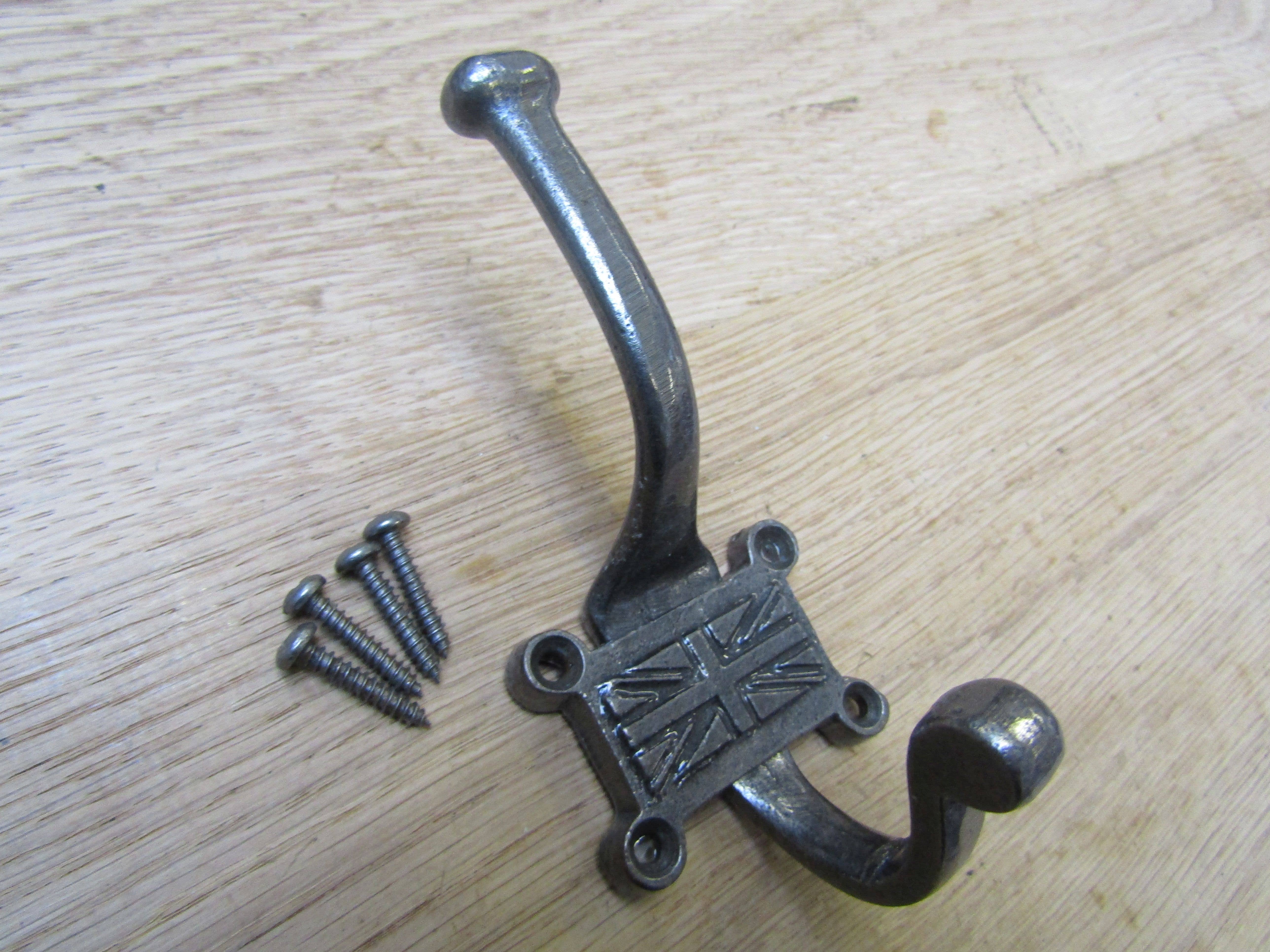 IronmongeryWorld - Venta al por mayor Ganchos de pared - Perchero Retro Union Jack0
