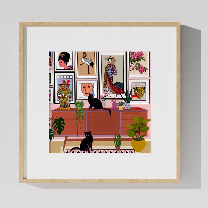 Kyoto Dream Giclee Fine Art Print for wholesale by Sasha Ignatiadou