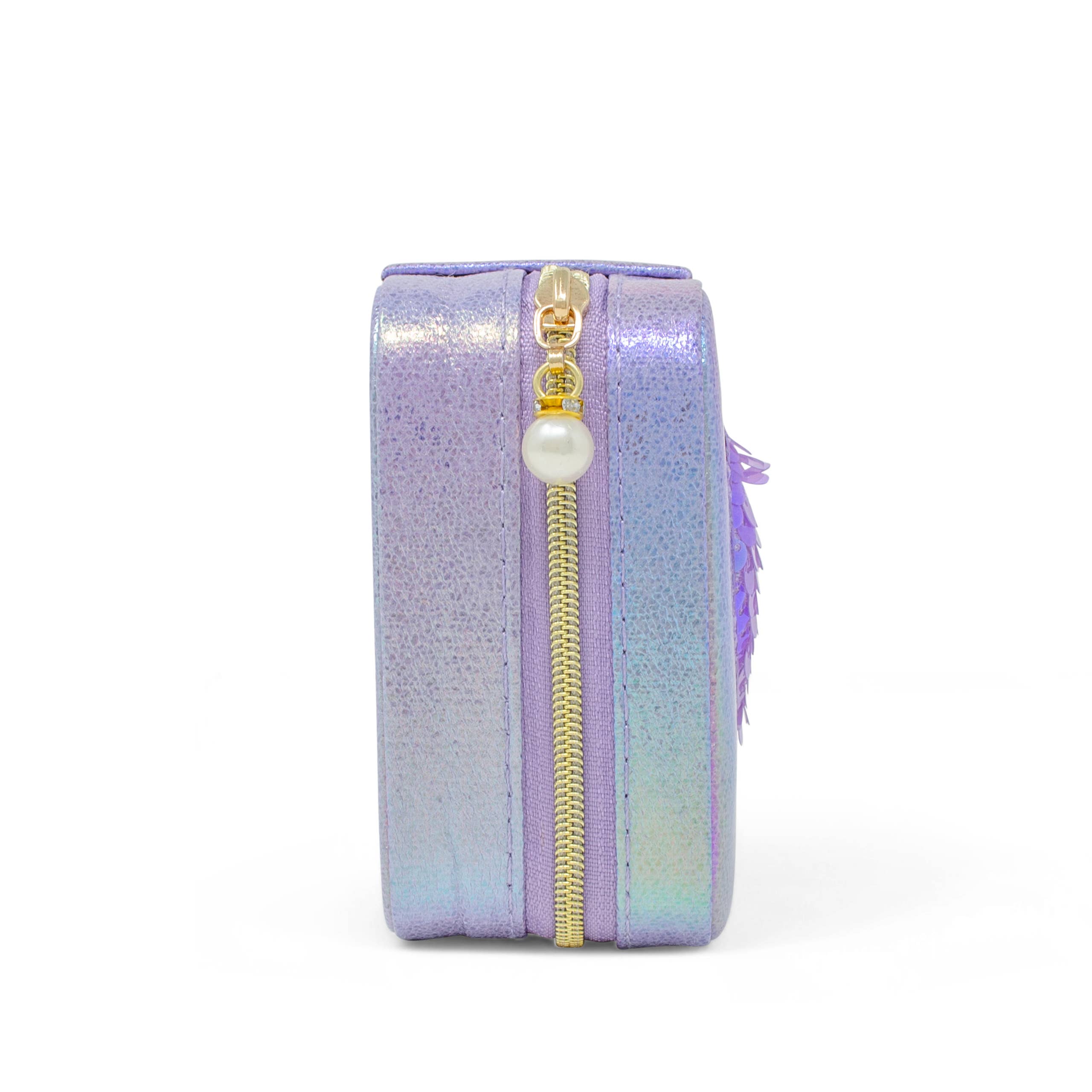 Tiny Treats and ZOMI GEMS - Wholesale Jewelry Box/Organizer - Kids - Girl's Sparking Sequin Heart Jewelry Box12