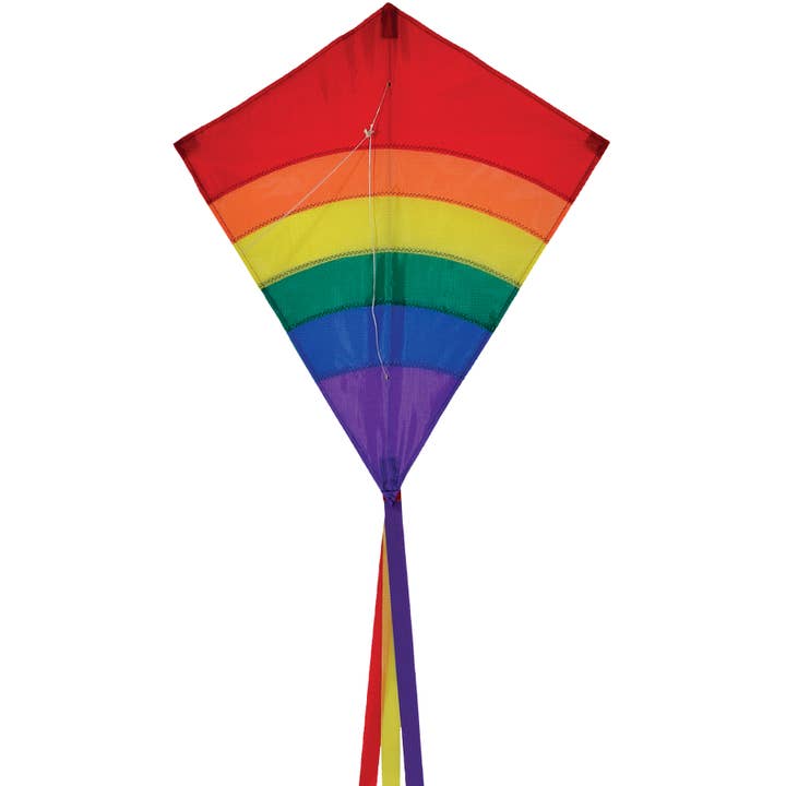 Rainbow Arch 27" Diamond Kite (Optimized for Shipping) for wholesale by In the Breeze, LLC.