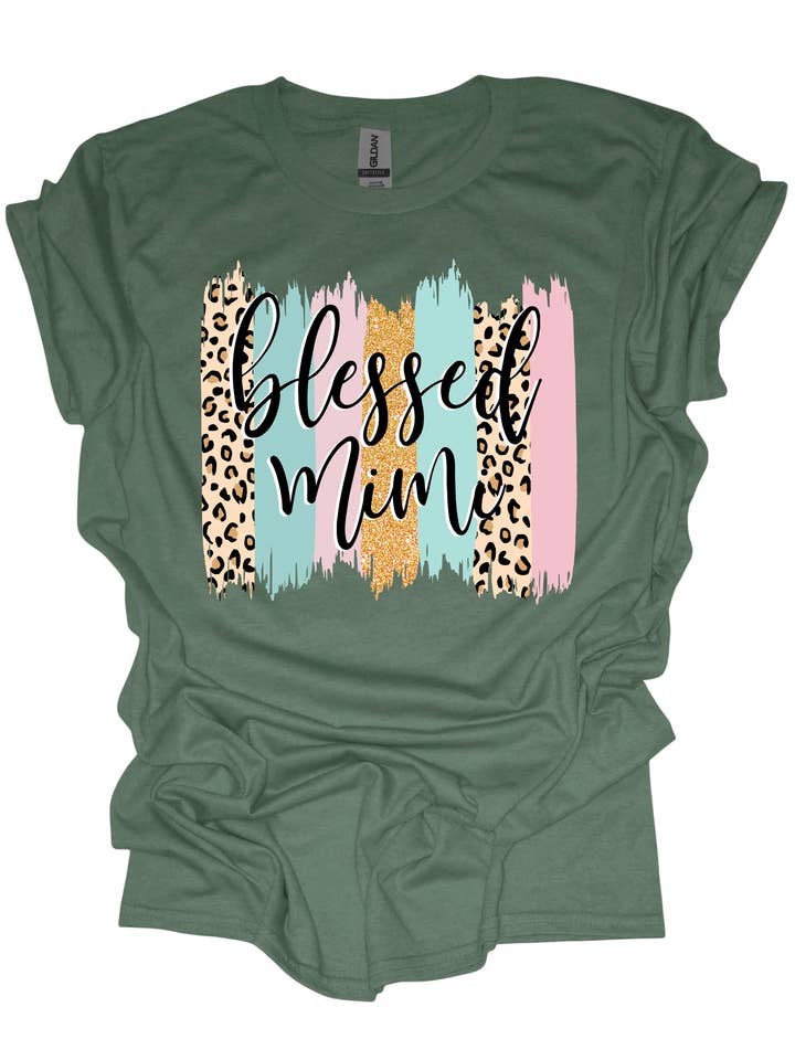 Blessed Mimi brush strokes - DTF Transfer for wholesale by Keezy Transfers