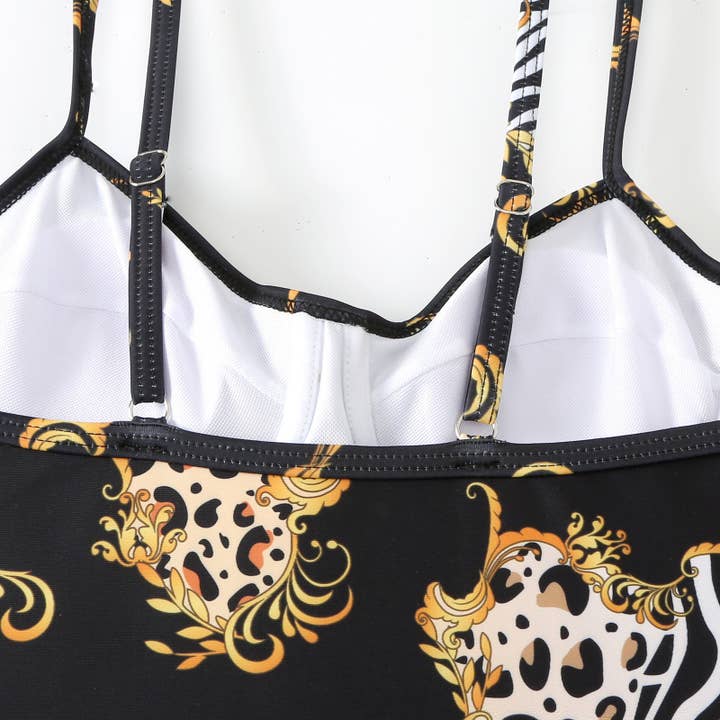 Sweetkama - Wholesale Two-piece swimsuit – Women’s - Two Shoulder One Piece Swimwear with Cover SKSW4011314