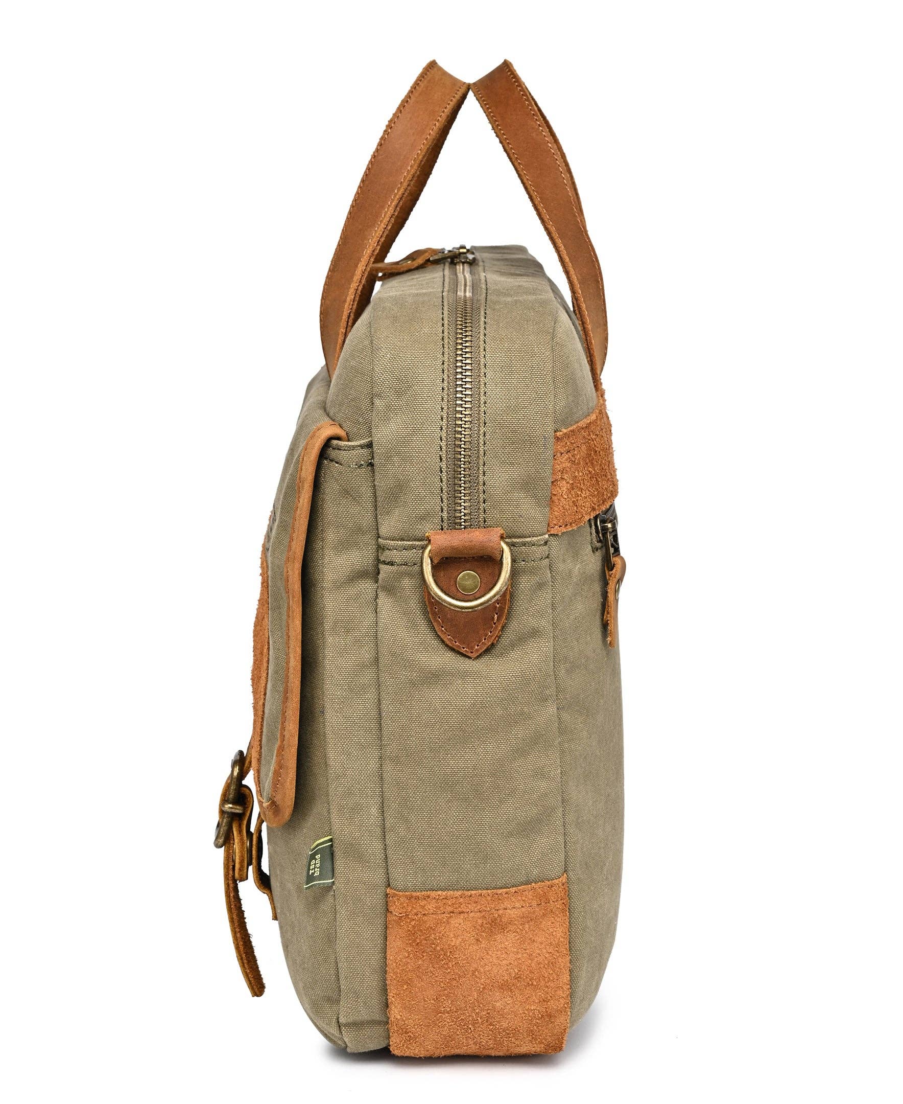 TSD Brand – wholesale Briefcase – Unisex – Valley Oak Canvas Brief Bag4