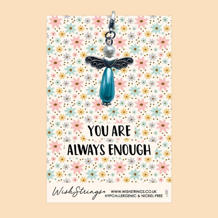 IMMER GENUG - Wunschengel, Ansteck-Erinnerungsstück | J081A für den Großhandel von WishStrings