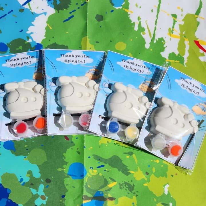 Snazzy Crayons - Wholesale Party Favor - Helicopter Paint Kits | Kids Craft | DIY Paint | Party Favor2