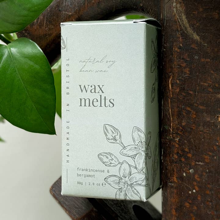 Banksia Botanicals - Wholesale Wax melt - Frankincense and Bergamot Soy Wax Melts0