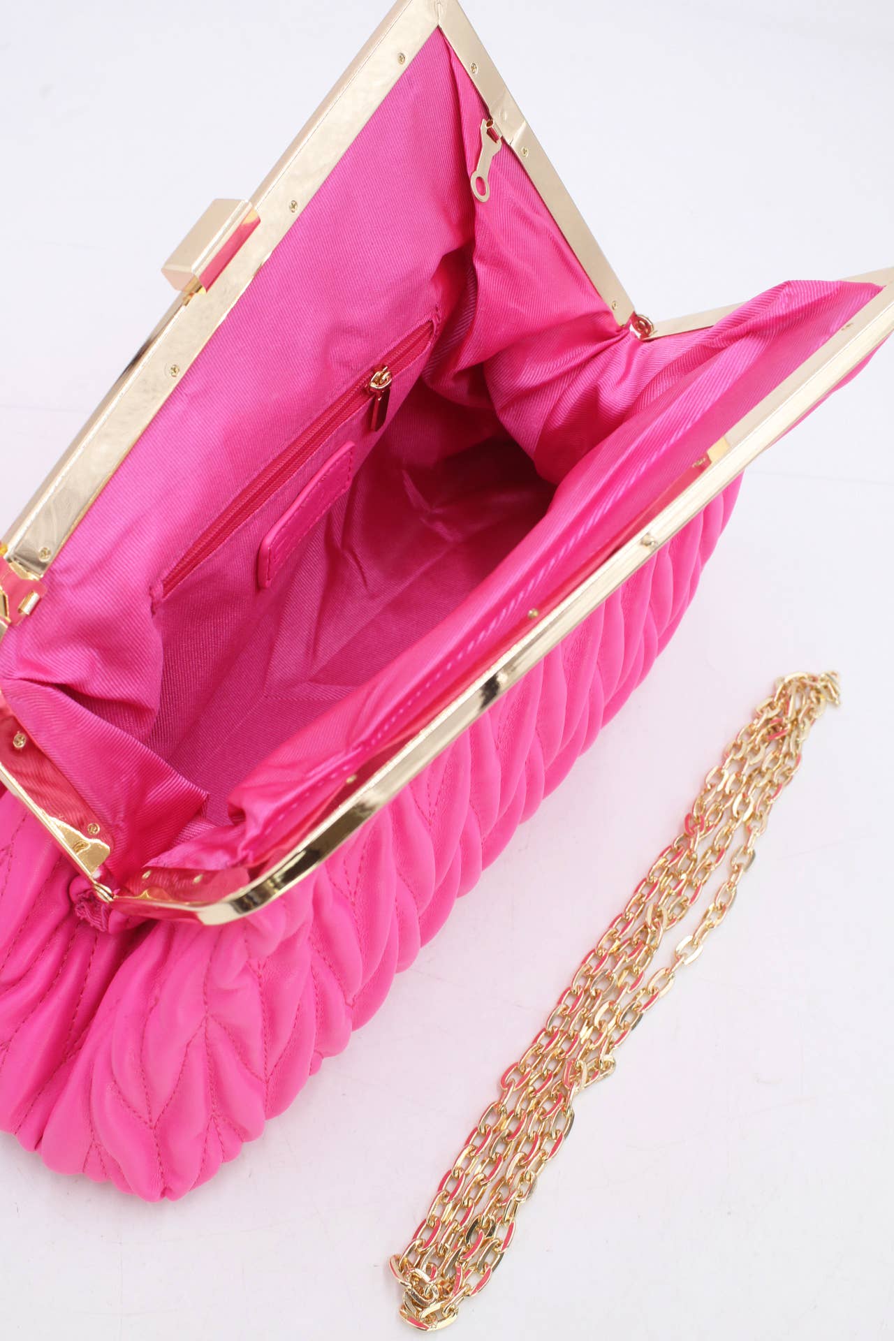 Tom&Eva (F.D.M diffusion) - Wholesale Clutch Bag - Women's - Quilted Biface Pouch-22C-55525