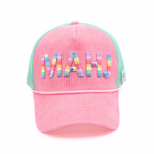 My Fair Mahjong - Wholesale Trucker Hat - Women's - MAHJONG HAT | Corduroy Trucker | MAHJ10
