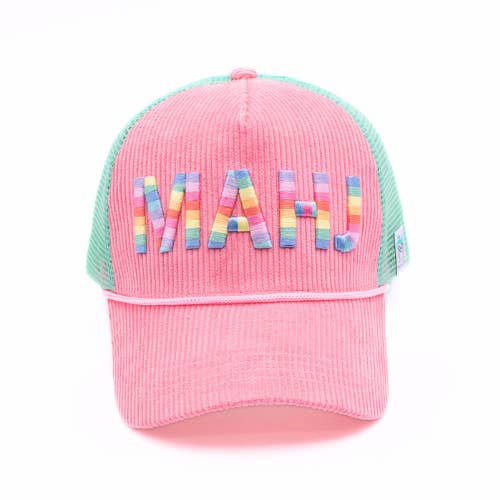 My Fair Mahjong - Wholesale Trucker Hat - Women's - MAHJONG HAT | Corduroy Trucker | MAHJ10