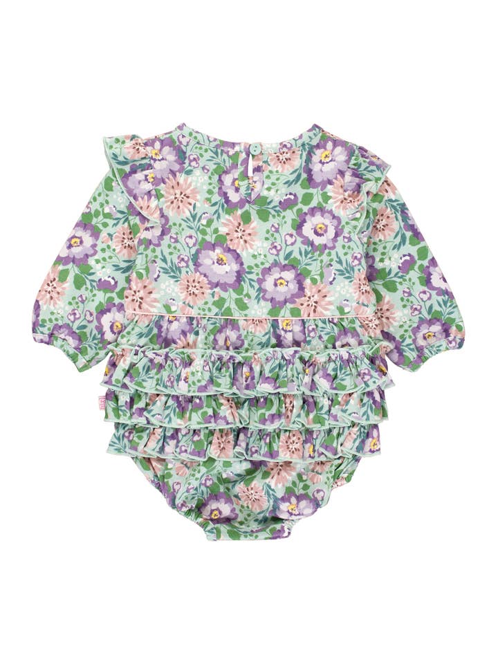 Blue Baby Girls Alpine Floral Knit Long Sleeve Flutter Bubble Romper
for wholesale on Faire