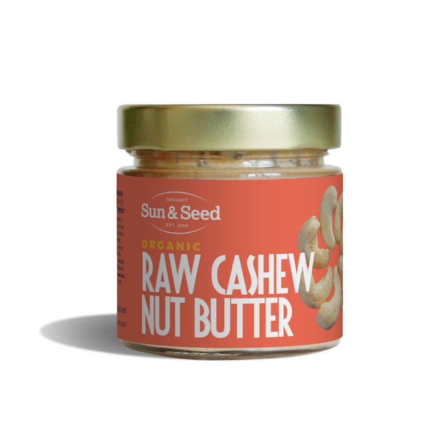 Sun & Seed – wholesale Nut butter – Organic Raw Cashew Nut Butter 200g