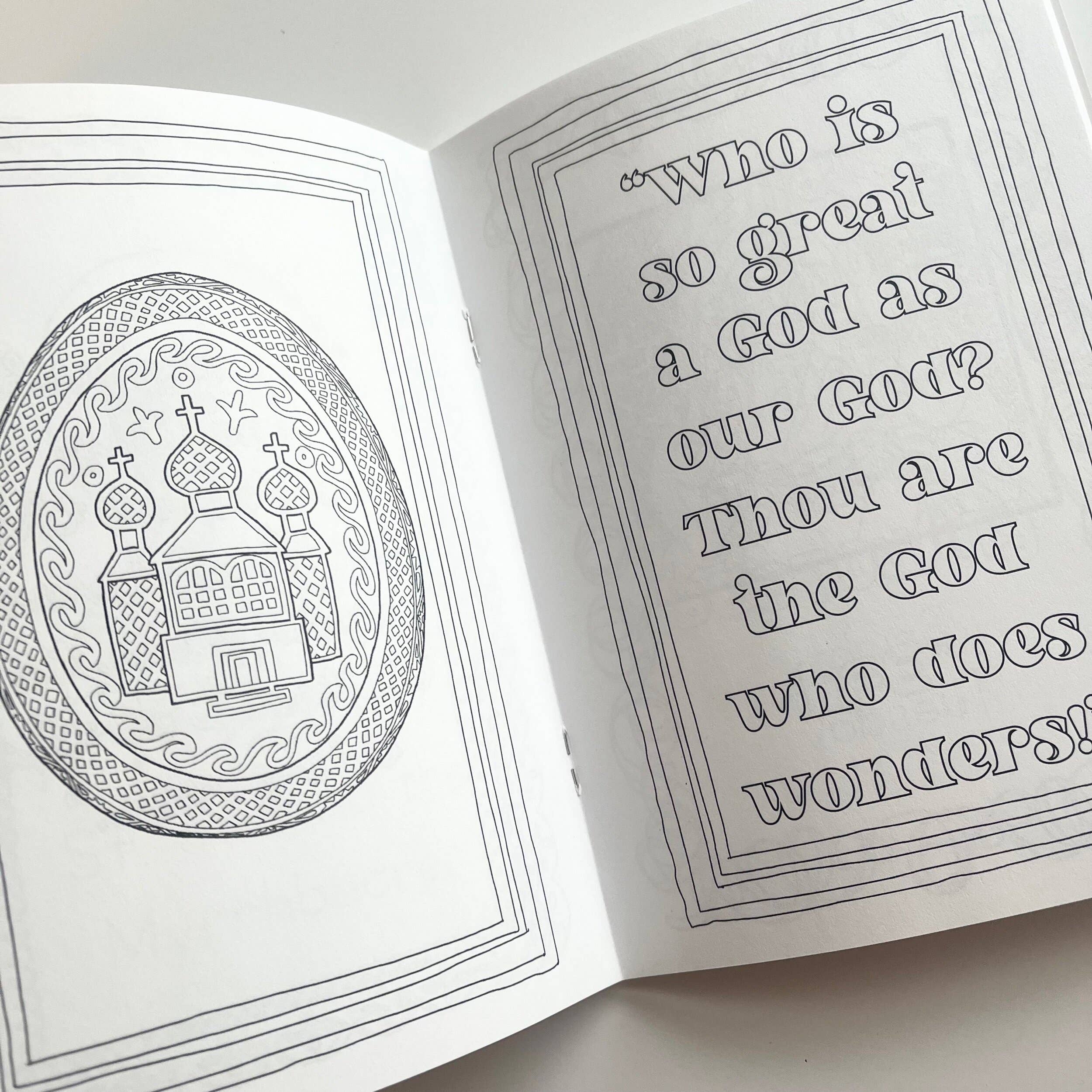 DRAW NEAR DESIGNS, LLC - Wholesale Coloring Book - Kids & Baby - Journey to Pascha Coloring Book4