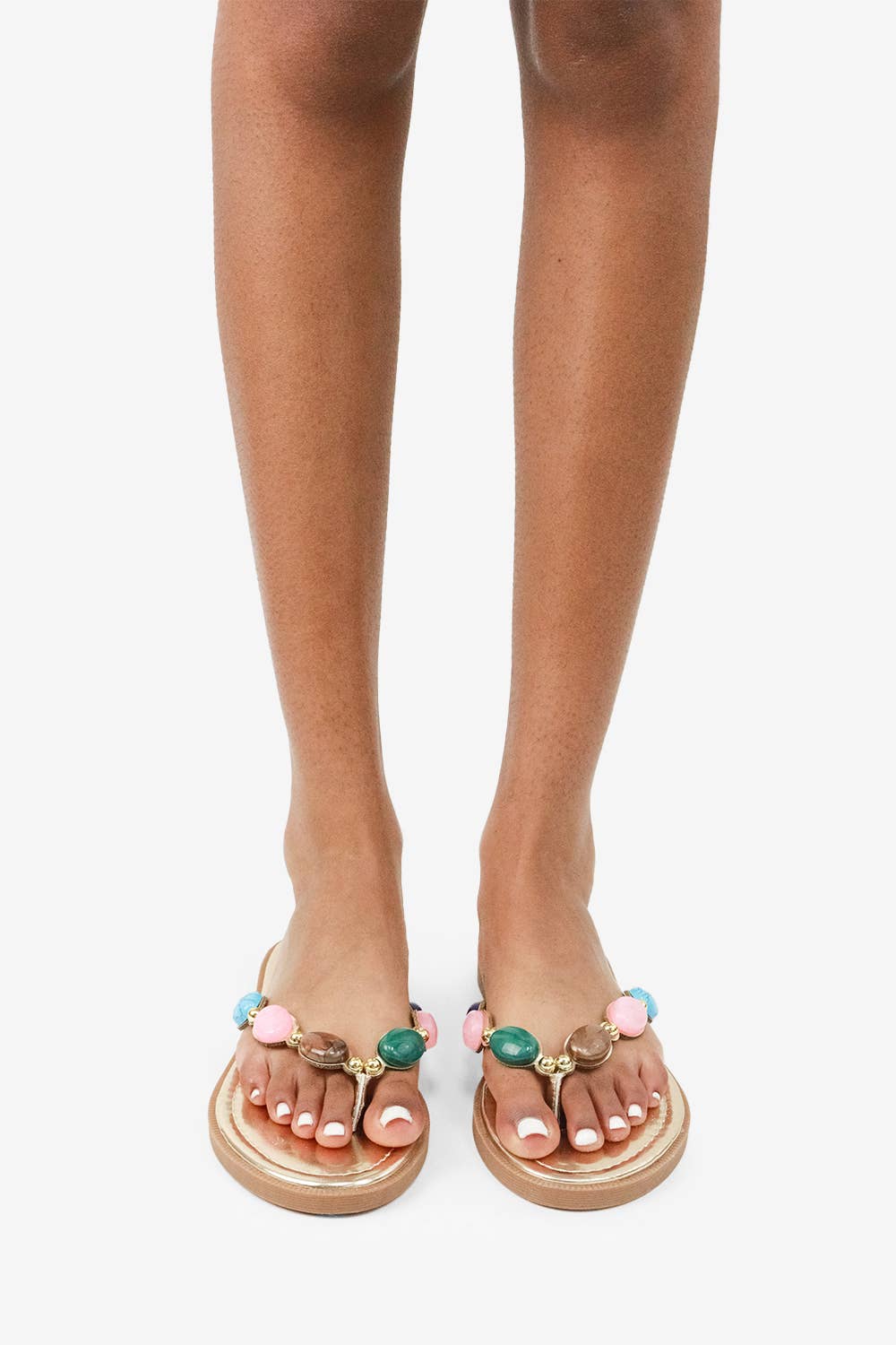 Lemonade Shoes - Wholesale Sandals - Women's - FANTINE - RESORT '26 Beaded Thong Sandal6