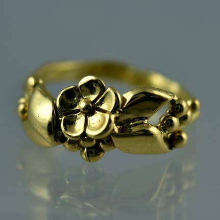 Tiny Flower Ring for wholesale by Three pines fine jewelry