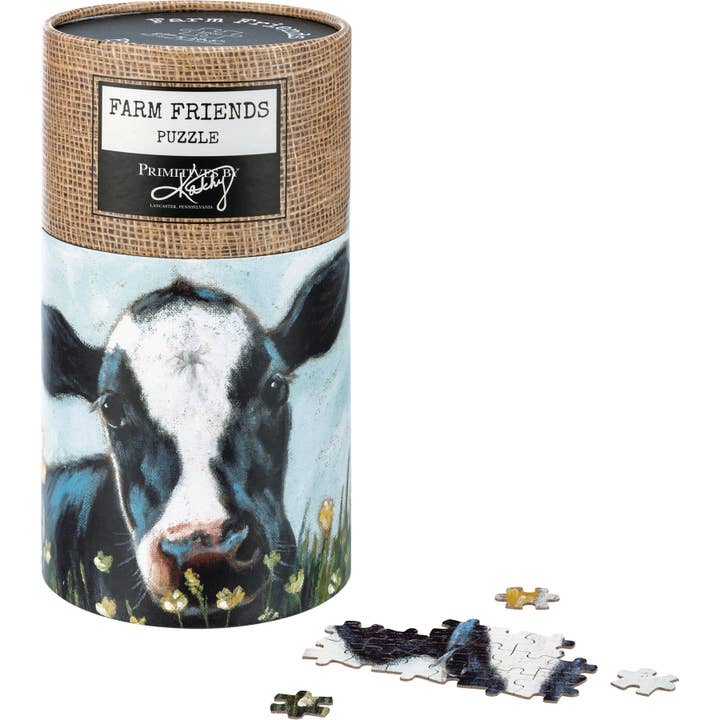 Cow Puzzle for wholesale by Primitives by Kathy
