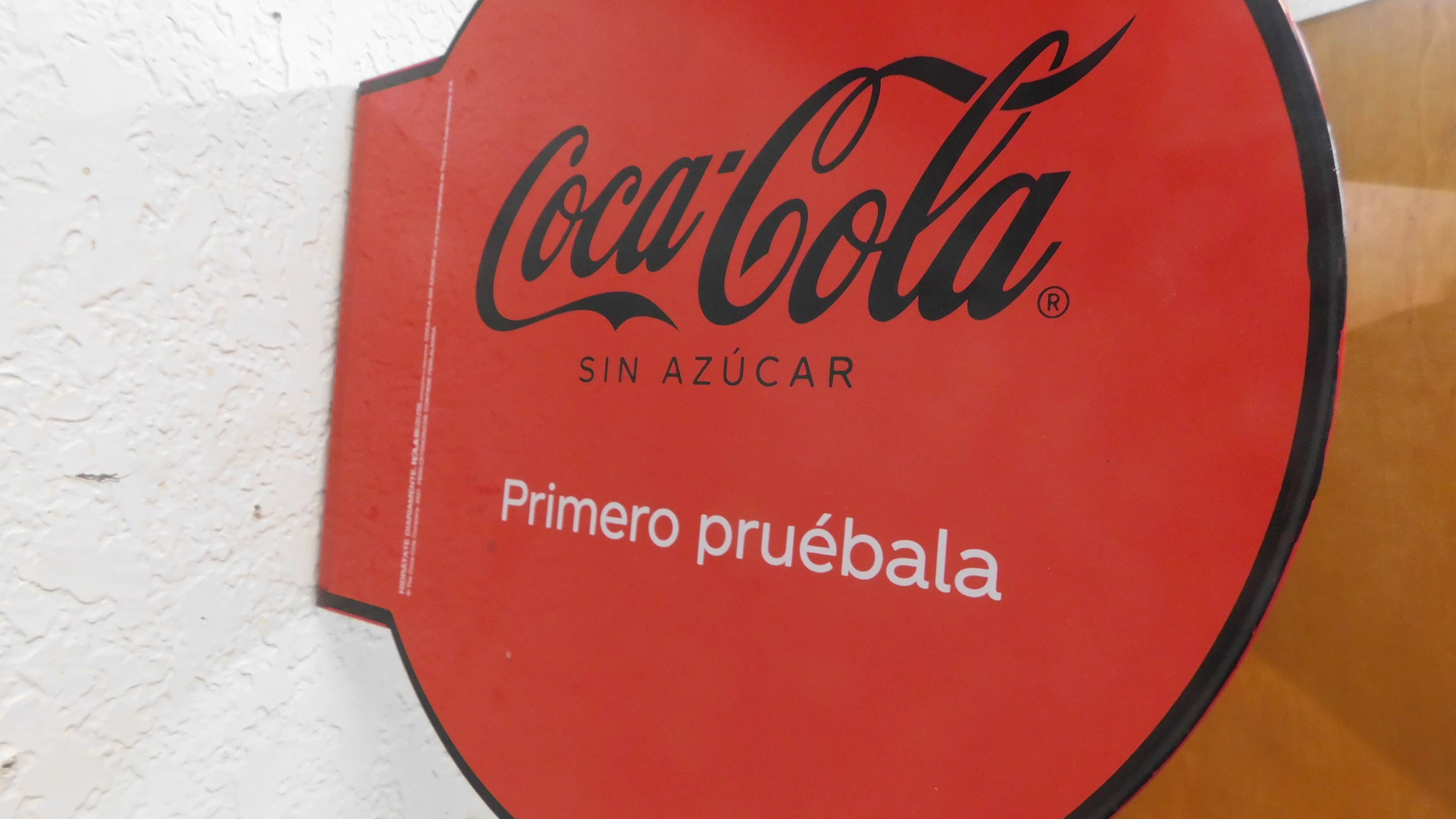 My Amigos Imports - Wholesale Sign - CLEARANCE-Coca Cola Sign-13x15-Advertising-2 Sided Metal--$54