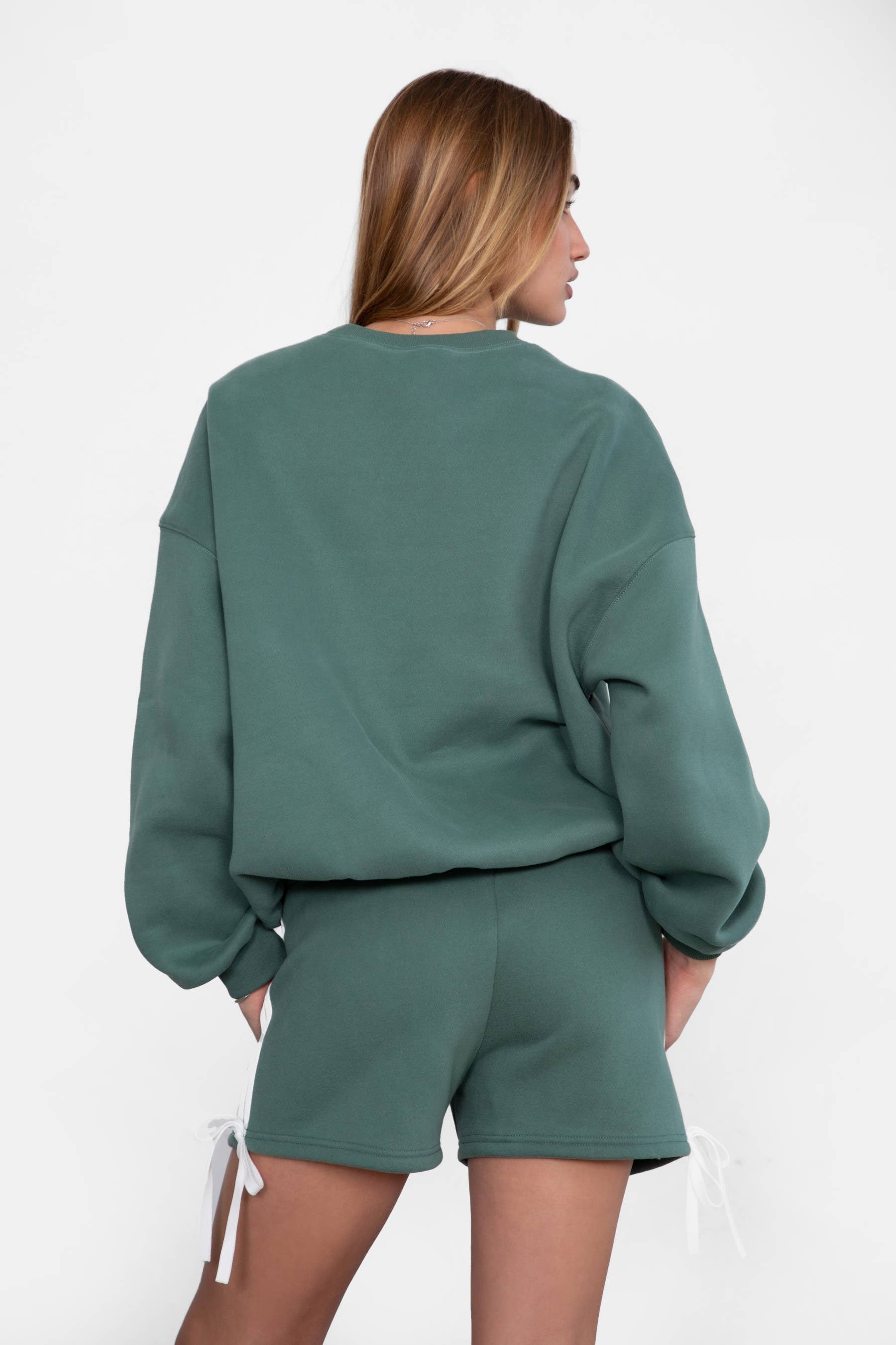 TICTOC - Wholesale Shorts - Women's - SUNNI Casual Mid Rise Plush Fleece Shorts24