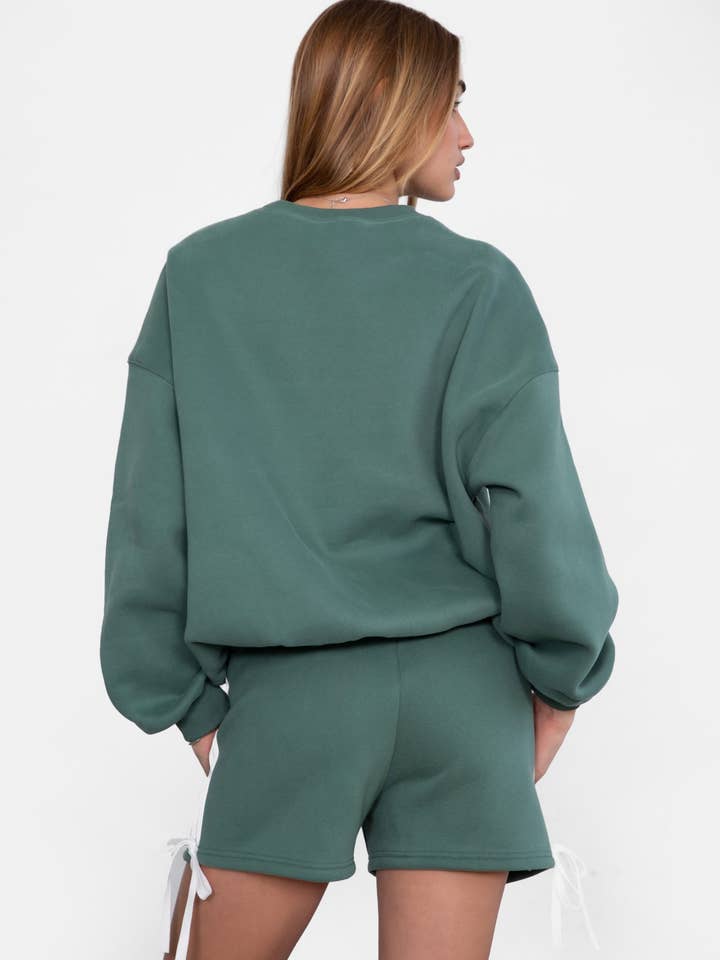 TICTOC - Wholesale Shorts - Women's - SUNNI Casual Mid Rise Plush Fleece Shorts24