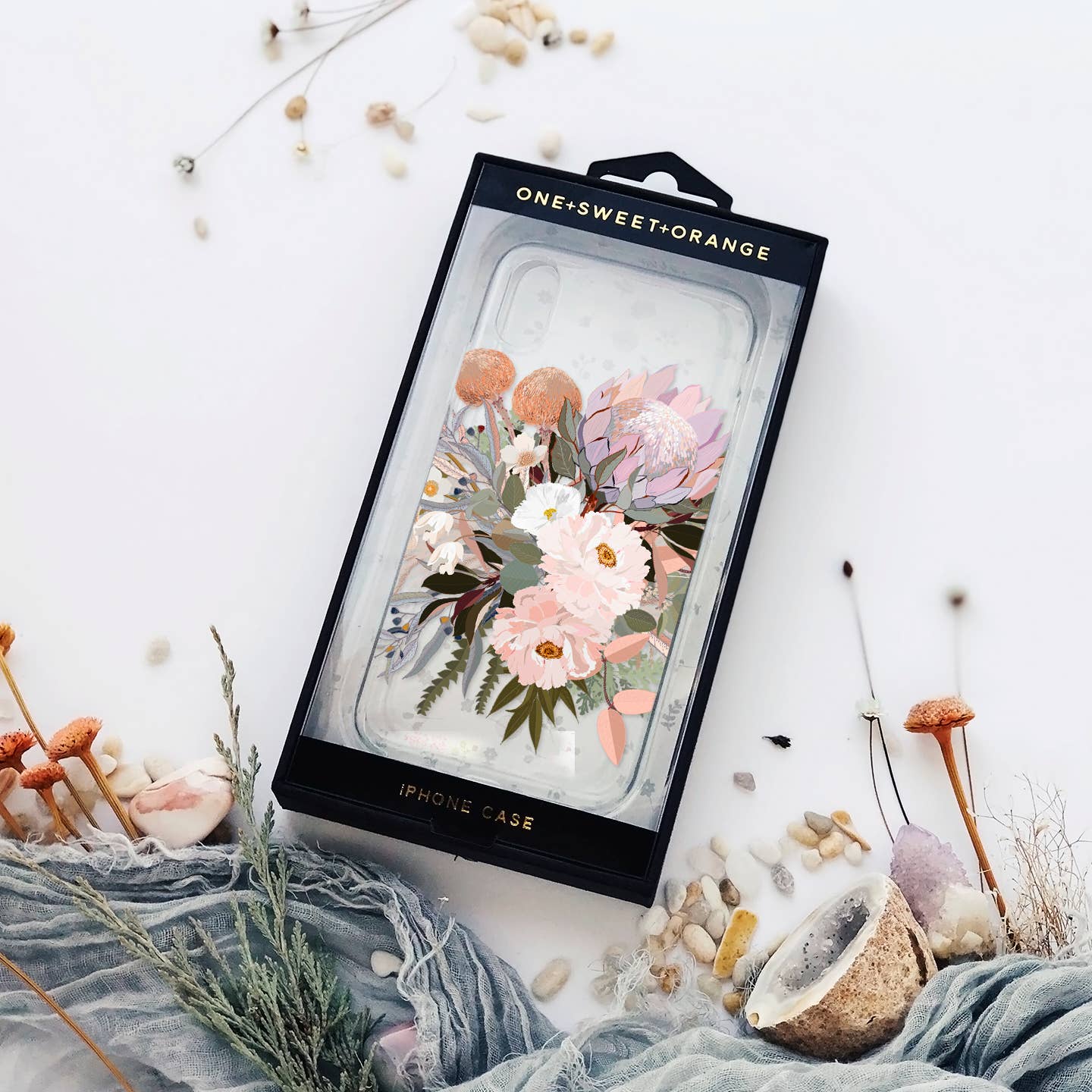 Onesweetorange - Wholesale Phone Case - Women's - iPhone Protea Bouquet Case1