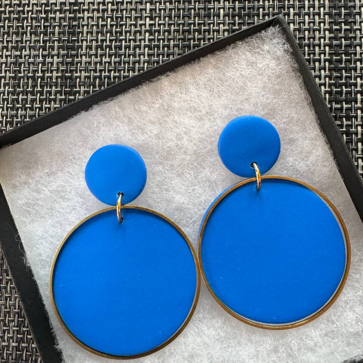 Chelsea | Statement Dangle Earrings (in 8 colors) for wholesale by Understated Clay