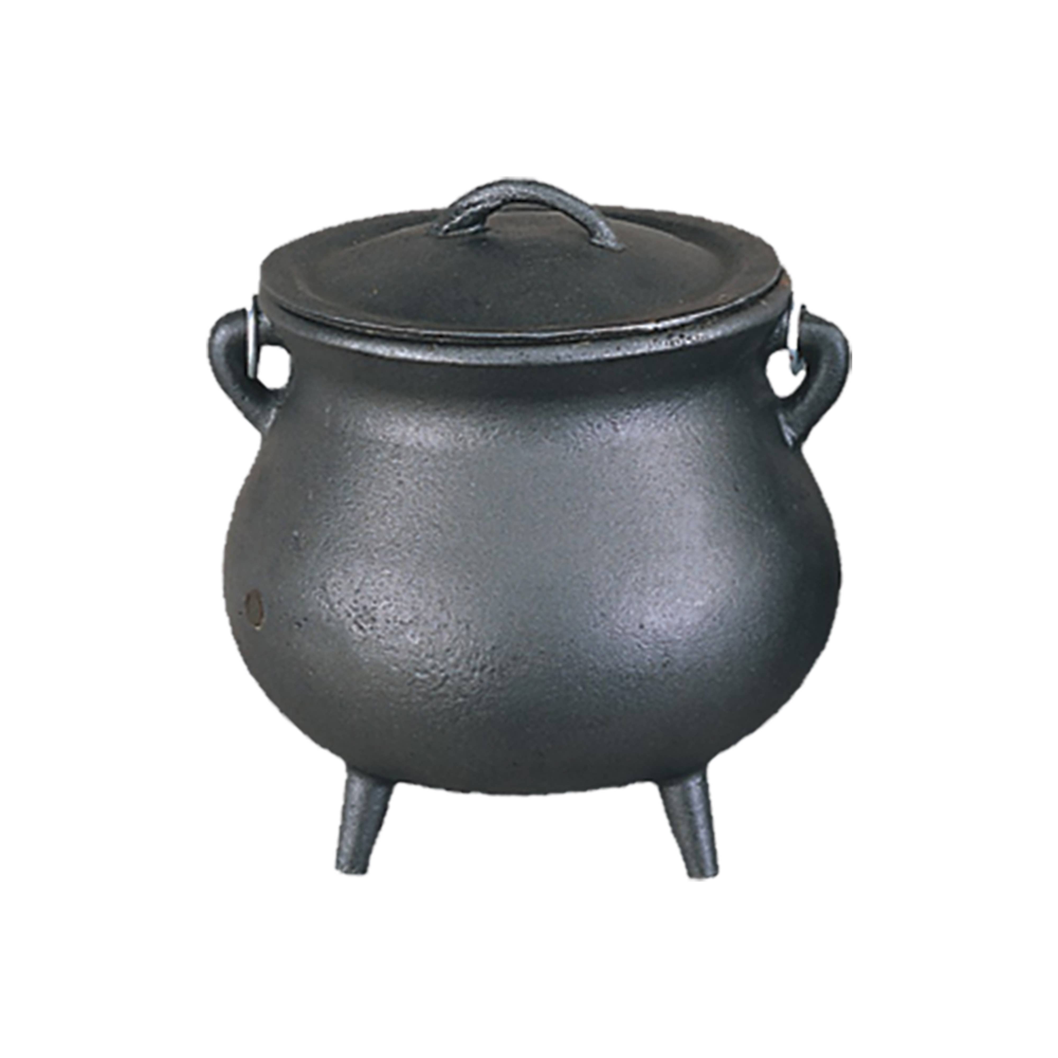 Designs by Deekay Inc. - Wholesale Incense Holder - Plain Cast Iron Cauldron (7 in.)
