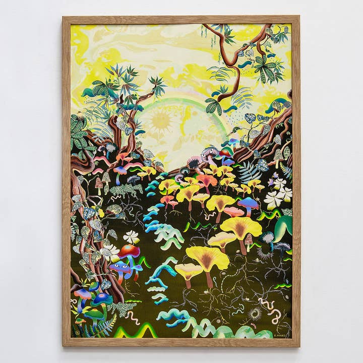 'Monstera Deliciosa', 2021, opdruk in beperkte oplage voor wholesale door Ailsa Munro