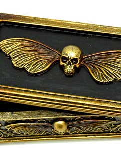 Skull Death Moth Box for wholesale by Fantasy Gifts