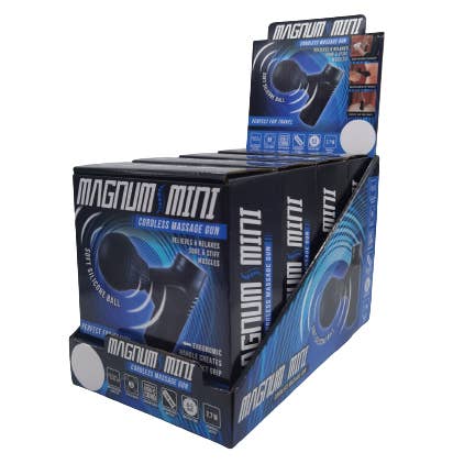 Rechargeable Cordless Silicone Ball Mini Massager- 4/Display for wholesale by Novelty Brands