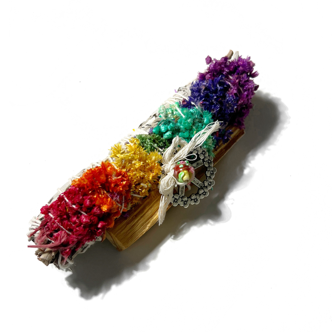 Sow the Magic - Wholesale Sage Bundle - Peace & Love Ritual Set Sage Energy Clearing Smudge 6"3