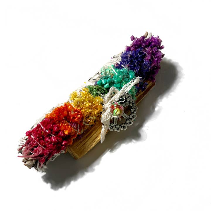 Sow the Magic - Wholesale Sage Bundle - Peace & Love Ritual Set Sage Energy Clearing Smudge 6"3