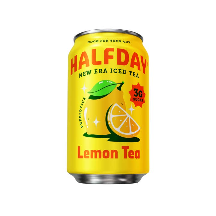 Oasis Snacks - Wholesale Iced tea - Halfday Prebiotic Iced Tea, 12oz5