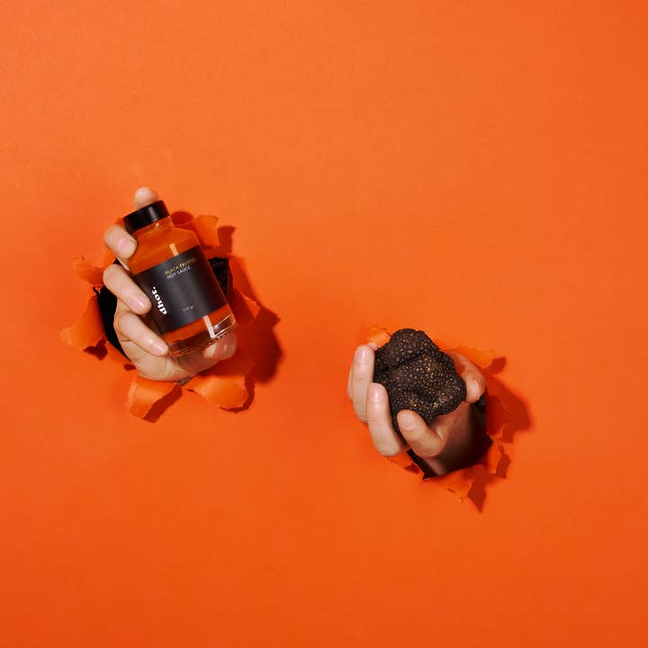 Black Truffle Hot Sauce for wholesale by dhot.