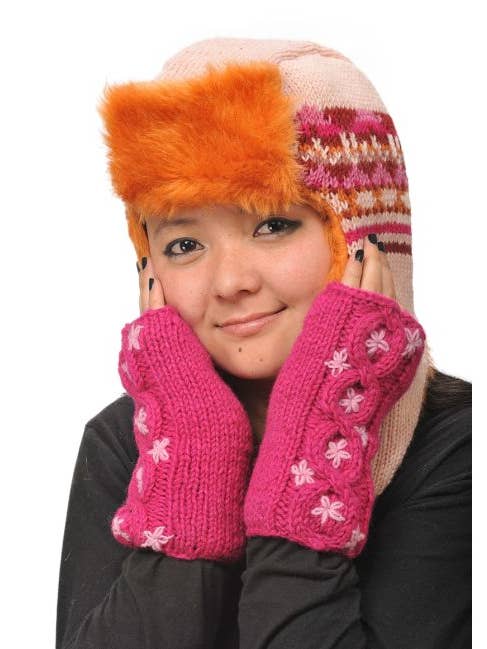 Sherpa Furry Woolen Hat for wholesale by The Collection Royal / Royal Handicrafts