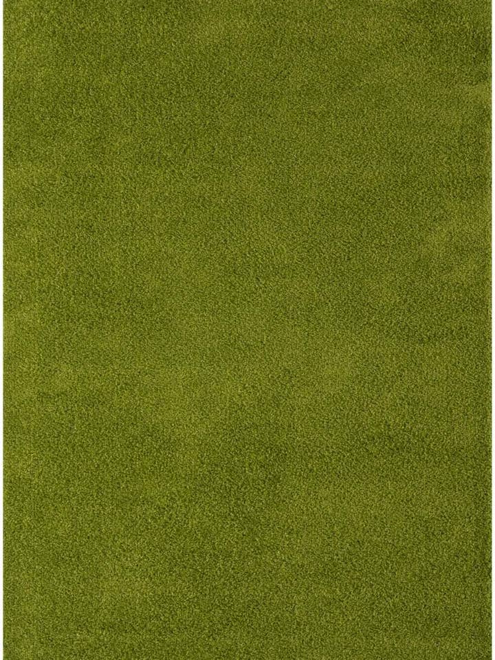 Myshaggy Solid Green Rug for wholesale by THE RUGS