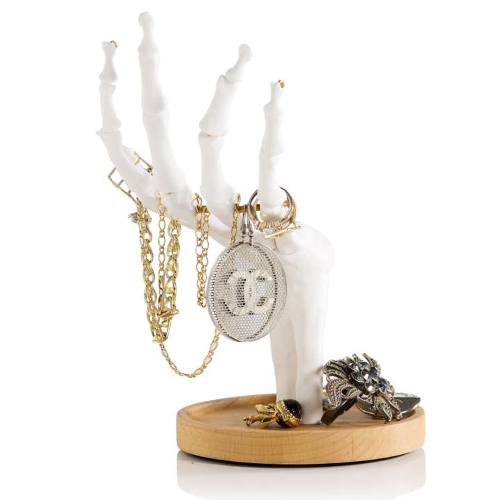 SUCK UK Ltd - USA - Wholesale Jewelry Stand & Display - Skeleton Hand Jewelry Tidy