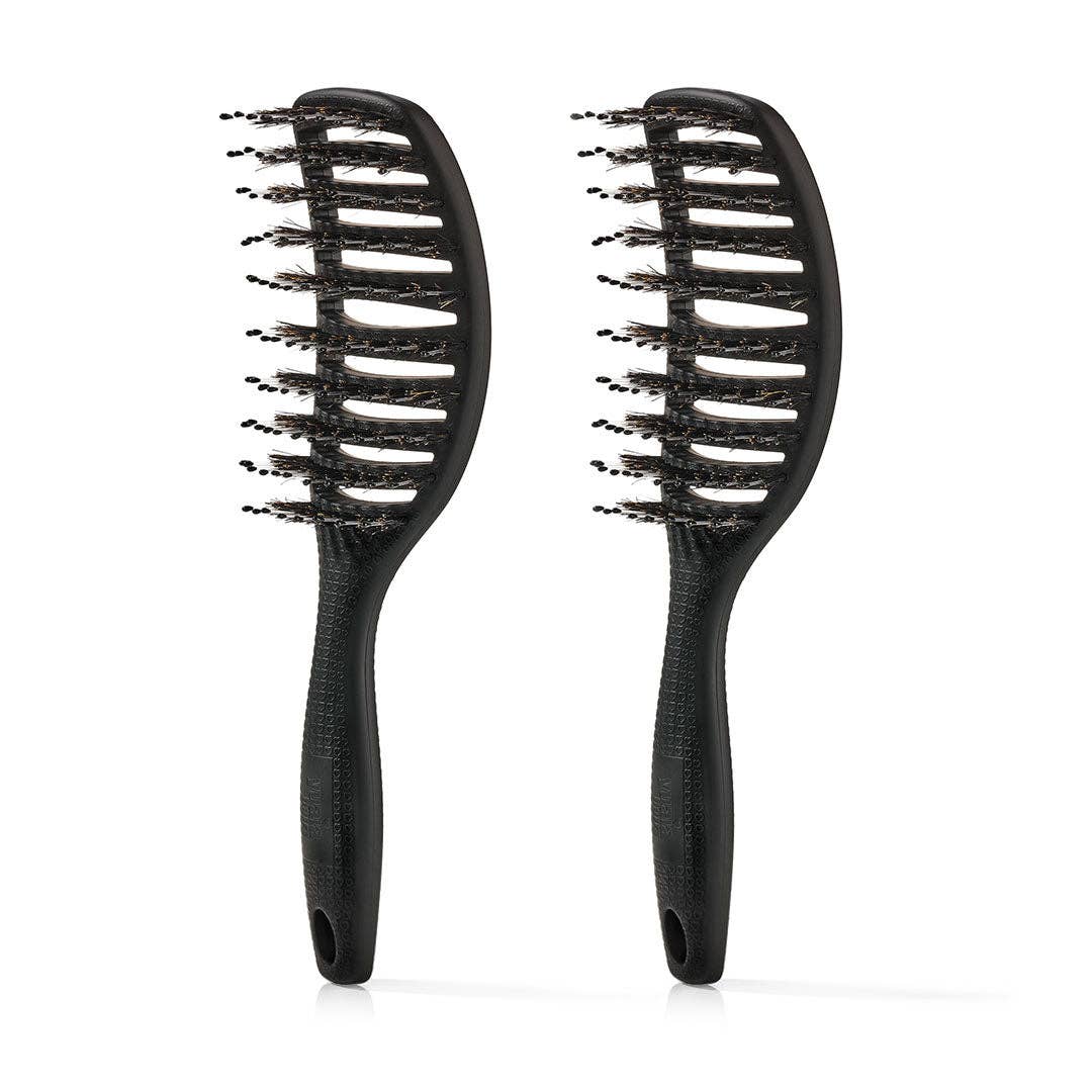 Yuaia Haircare – Großhandel Haarbürste/Kamm – Curvy Brush – Haarbürste mit Wildschweinborsten9