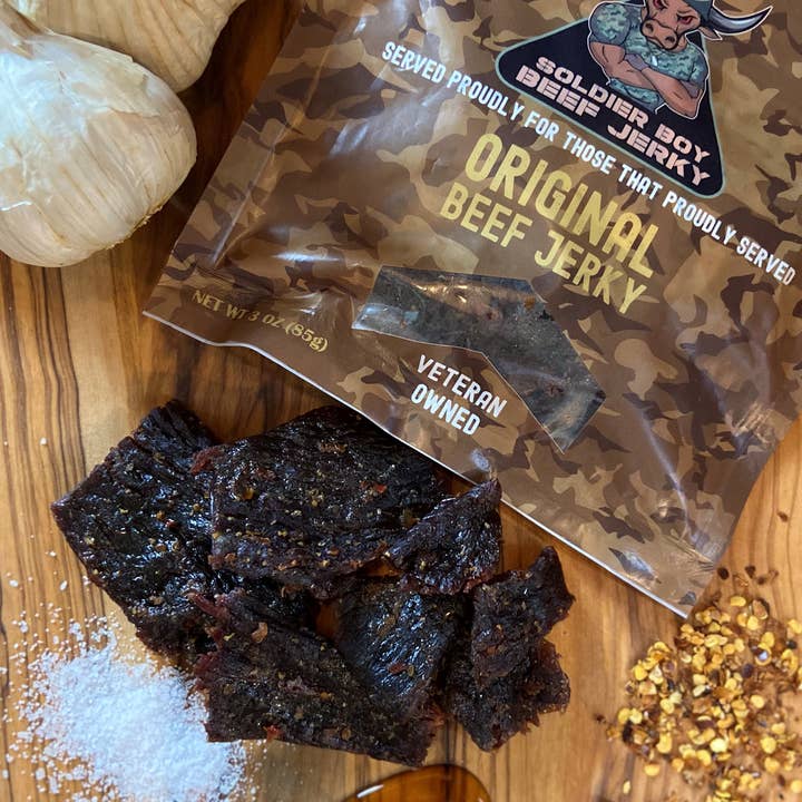 Soldier Boy Beef Jerky - Wholesale Jerky - Original Beef Jerky - 3oz bag