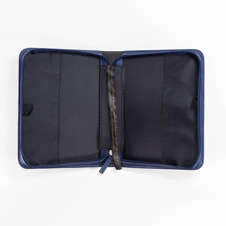 Divinity Boutique - Wholesale Bible Cover - Divine Details: Bible Cover Navy Blue Flying Compass Rose4