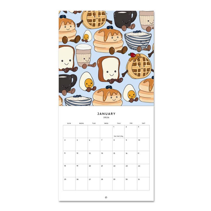 Jaybee Design - Wholesale Calendar - Cute Creatures 2026 Wall Calendar3