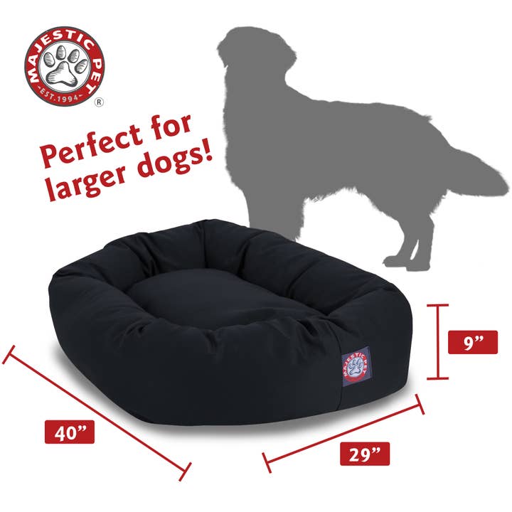 Majestic Pet Products - Vente Panier – chien - Lit pour chien Bagel en poly/coton89