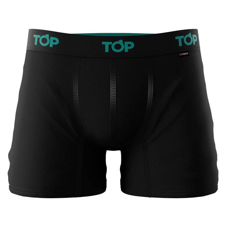 TOP - Vendita all'ingrosso Intimo - Uomo - Boxer da uomo in cotone e rame, confezione da 3 colori1