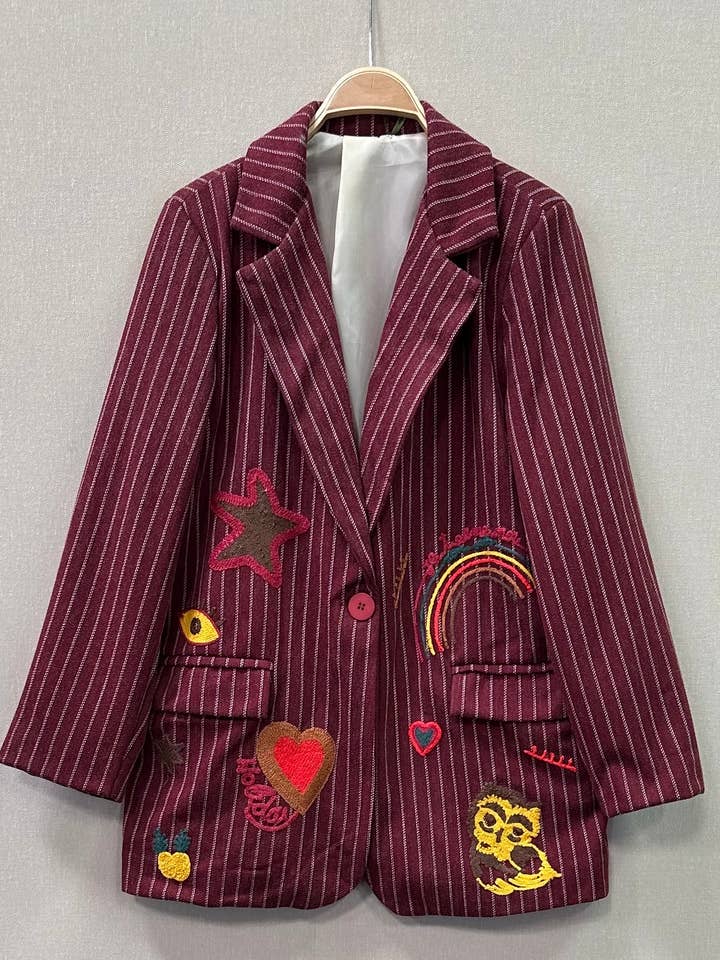 AMERICANA DE RAYAS para venta al por mayor de SWEET MAGIC MODA Y COMPLEMENTOS