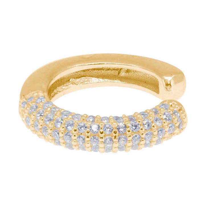 Auriculares Iluminador em Crystal Clear por atacado de RAGEN JEWELS