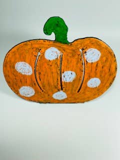 Whimsies – Objeto de mesa decorativo por atacado – Abóbora de pé Decorações da mesa de Ação de Graças Halloween US3