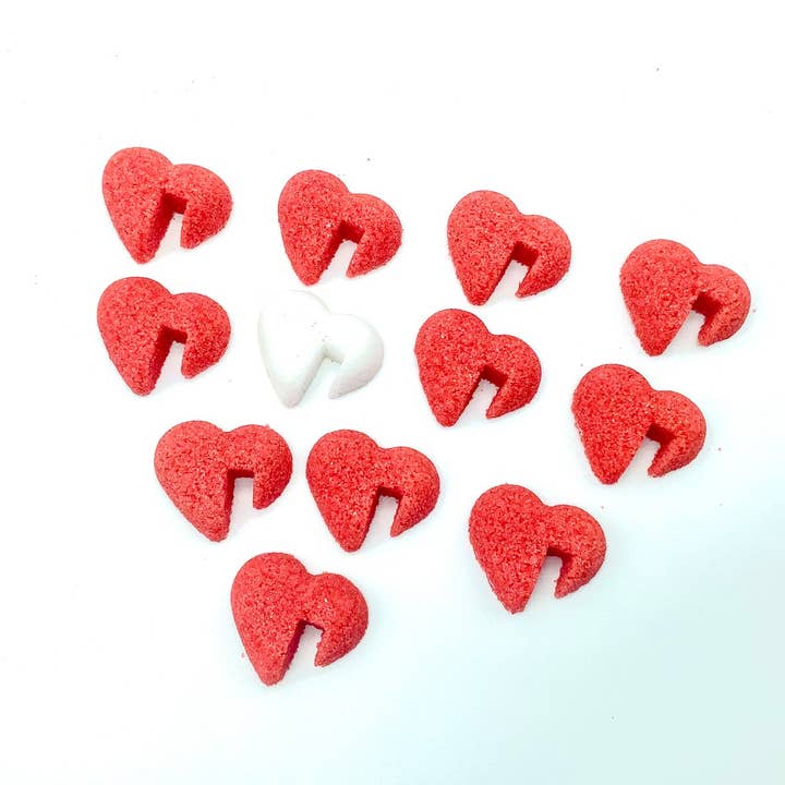 Toasting Heart Sugar Red and White, Wedding for wholesale by All Little Cute Things
